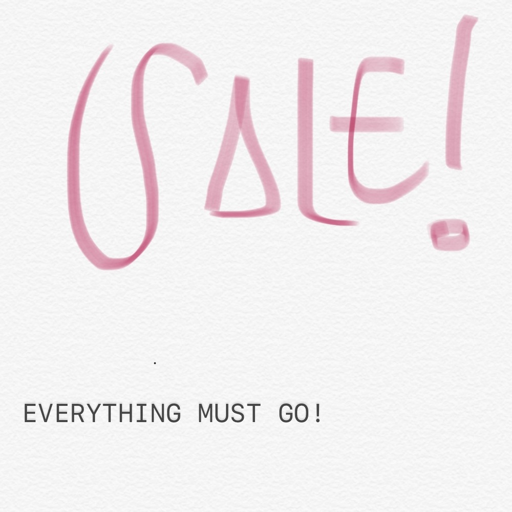 SALE SALE SALE!!!